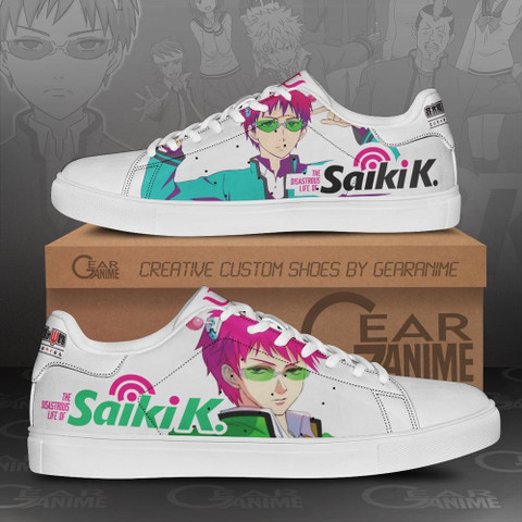 Kusuo Saiki Skate Shoes The Disastrous Life of Saiki K Anime Shoes PN1 -  GearAnime