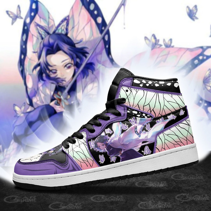 Shinobu Kocho Sneakers Demon Slayer Custom Anime Shoes - 3 - GearAnime