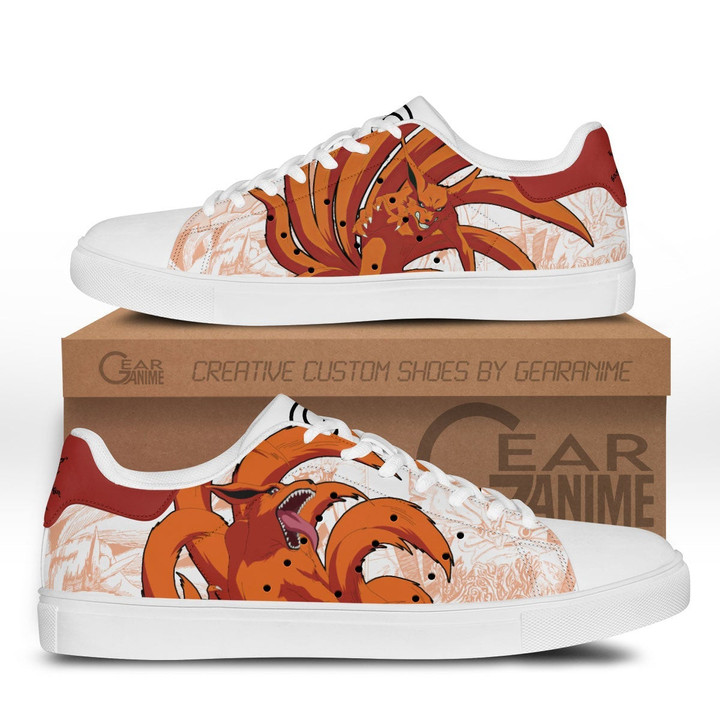 Kurama Skate Sneakers Custom NRT Anime Shoes - 1 - GearAnime
