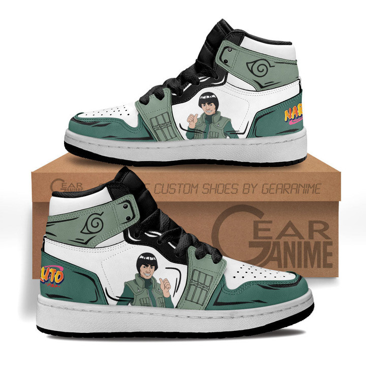 Guy Might Kids Sneakers Custom Anime NRT Kids Shoes - 1 - GearAnime