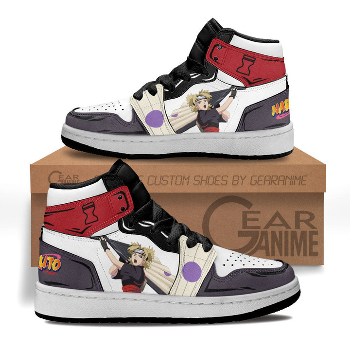 Temari Kids Sneakers Custom Anime NRT Kids Shoes - 1 - GearAnime