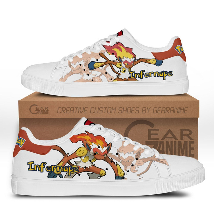 Pokemon Infernape Skate Sneakers Custom Anime Shoes - 1 - GearAnime