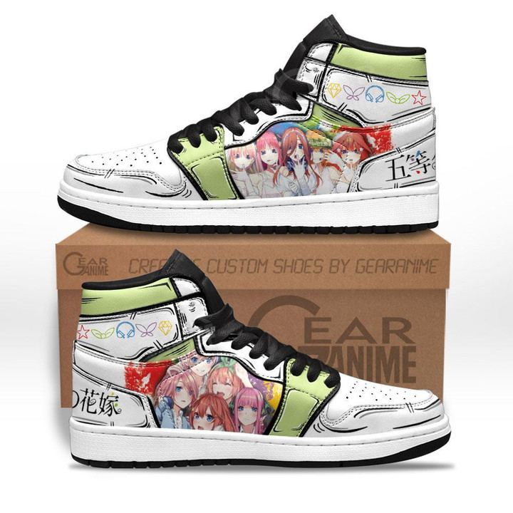 Quintessential Quintuplets Sneakers Custom Anime Shoes - 1 - GearAnime