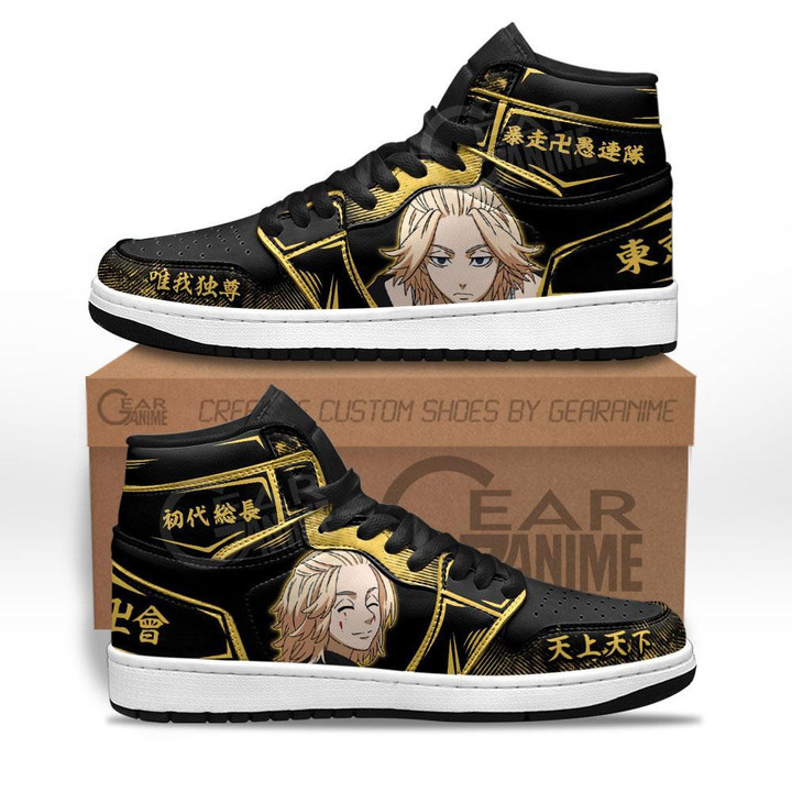 Manjiro Sano Mikey Sneakers Custom Anime Tokyo Revengers Shoes - 1 - GearAnime