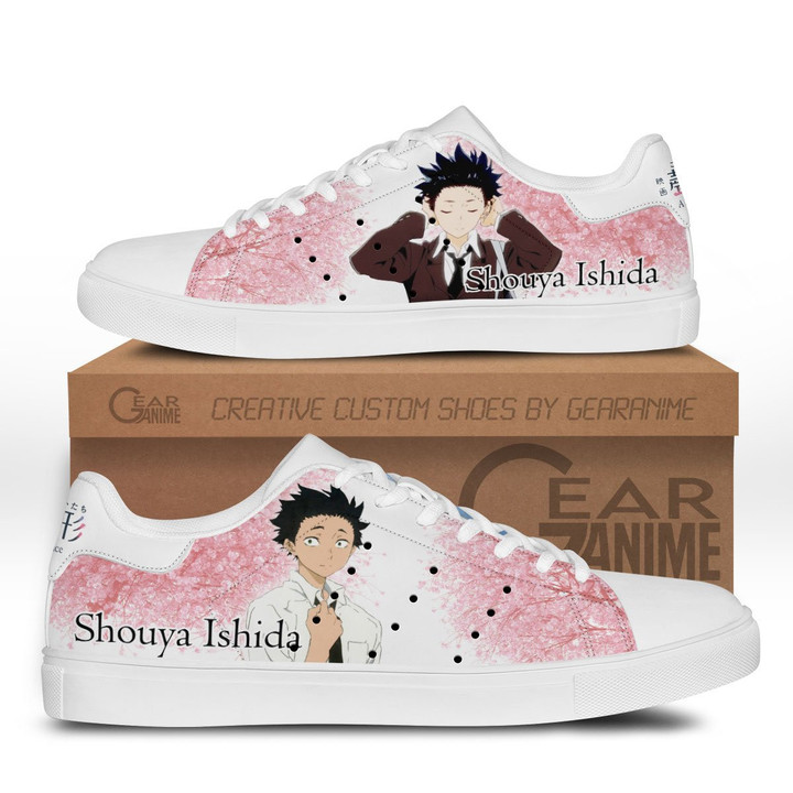 Shoya Ishida Skate Sneakers Custom Anime A Silent Voice Shoes - 1 - GearAnime