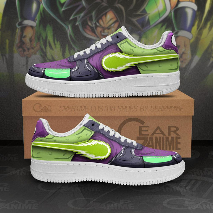 Dragon Ball Broly Air Sneakers Power Custom Anime Shoes - 1 - GearAnime