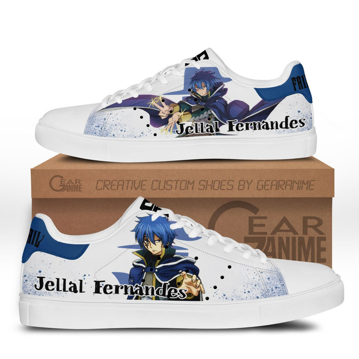 Fairy Tail Jellal Fernandes Skate Sneakers Custom Anime Shoes - 1 - GearAnime