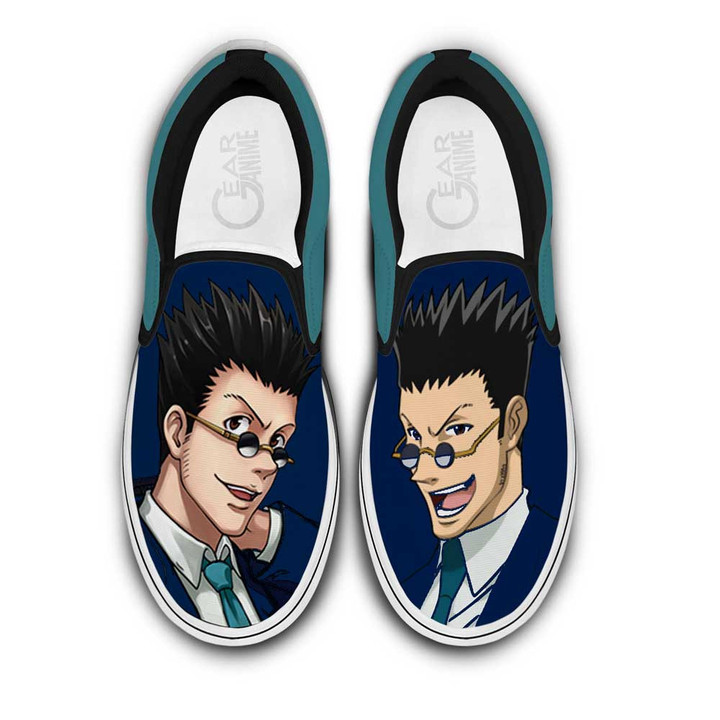 Leorio Slip On Sneakers Custom Anime Hunter x Hunter Shoes - 1 - GearAnime