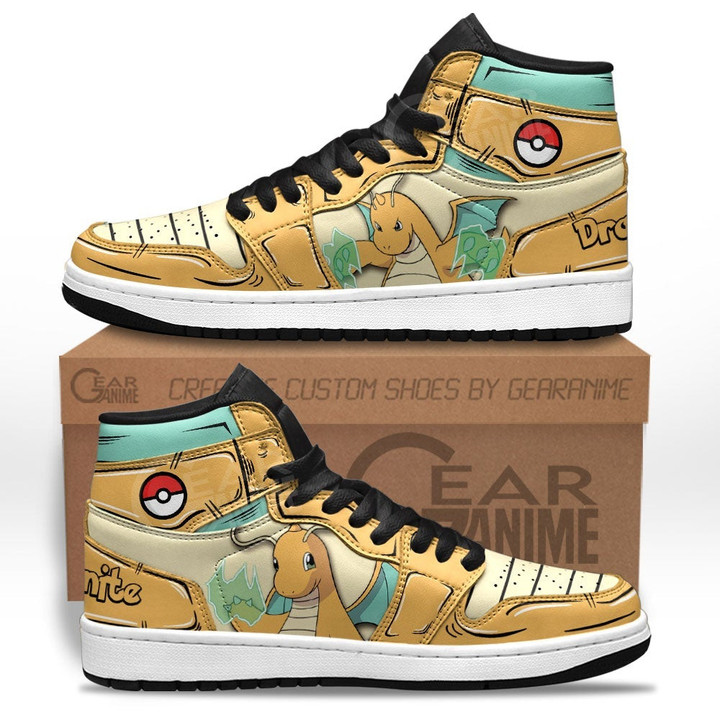 Dragonite Sneakers Custom Pokemon Anime Shoes - 1 - GearAnime