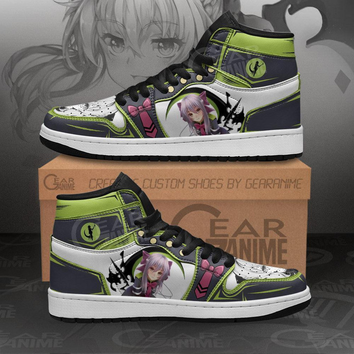 Shinoa Hiiragi Sneakers Custom Anime Seraph of the End Shoes - 1 - GearAnime