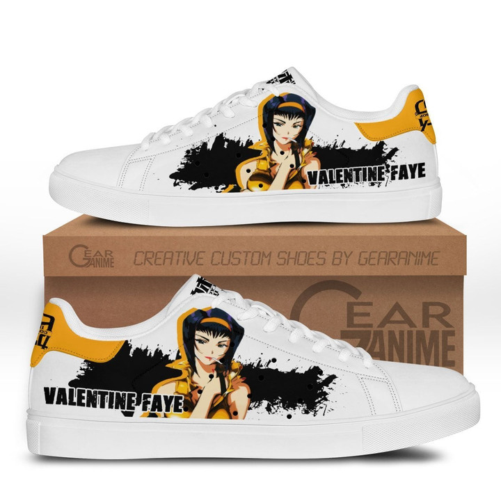 Faye Valentine Skate Sneakers Custom Cowboy Bebop Anime Shoes - 1 - GearAnime