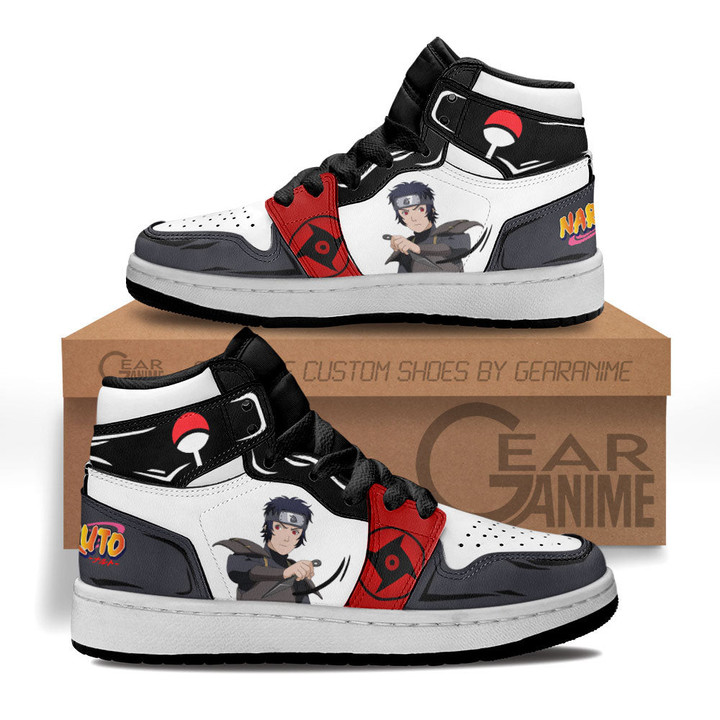 Shisui Uchiha Kids Sneakers Custom Anime NRT Kids Shoes - 1 - GearAnime