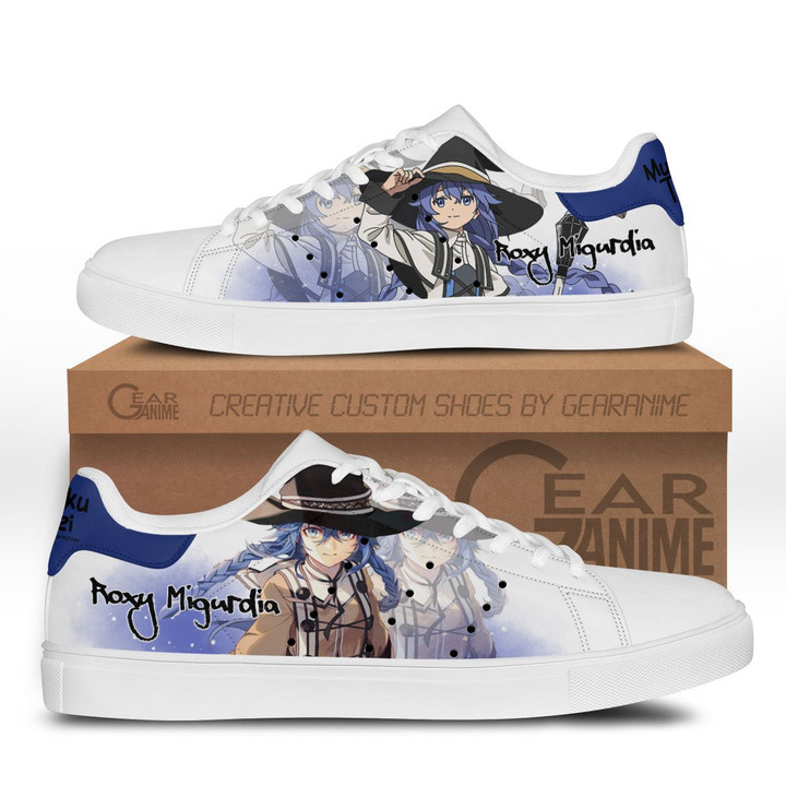 Mushoku Tensei Roxy Migurdia Skate Sneakers Custom Anime Shoes - 1 - GearAnime