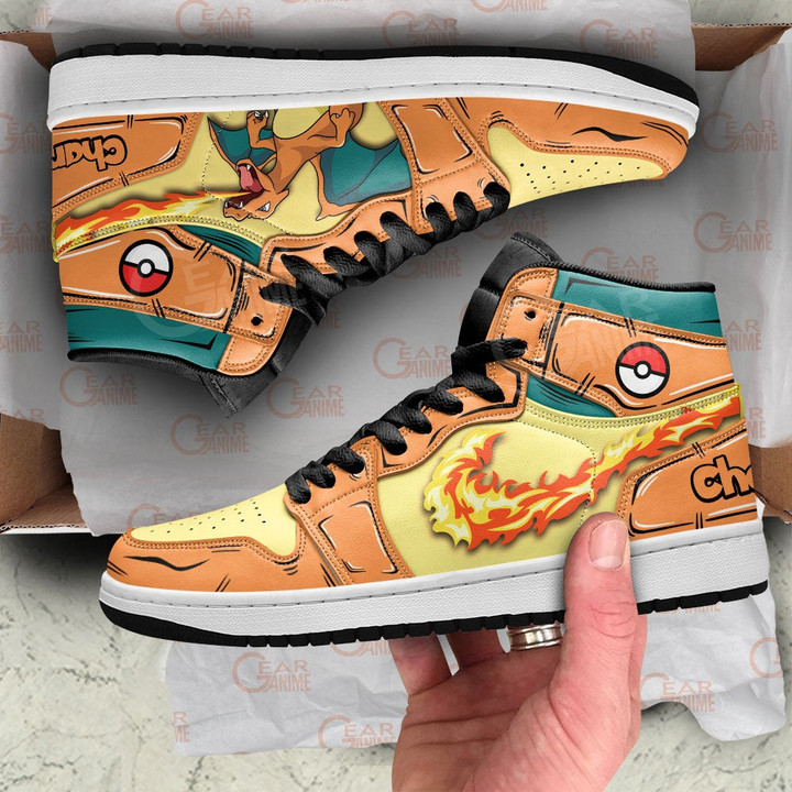 Pokemon Charizard Sneakers Custom Anime Shoes - 2 - GearAnime