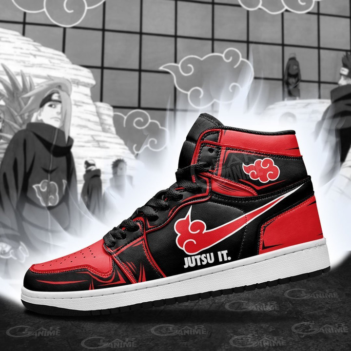 Akt Sneakers Custom Jutsu It Anime Shoes - 4 - GearAnime
