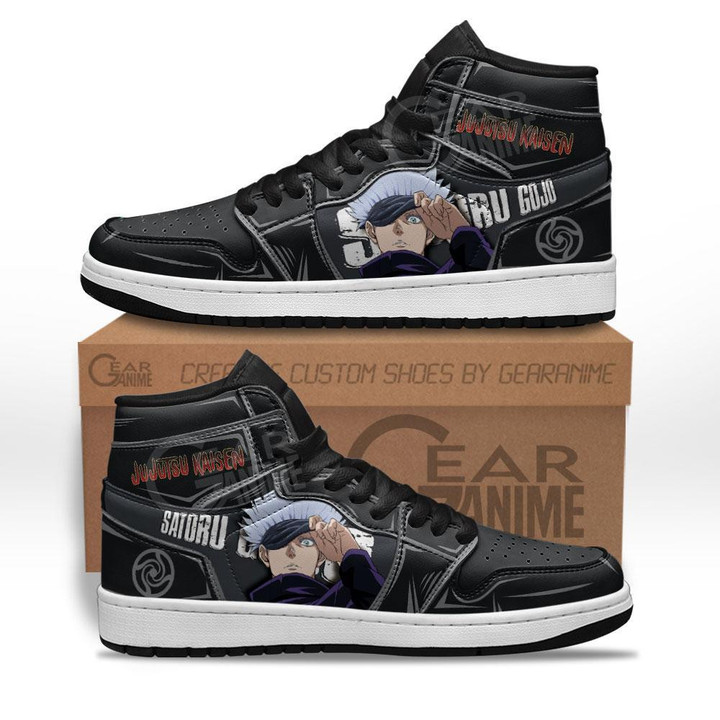 Satoru Gojo Sneakers Custom Anime Jujutsu Kaisen Shoes - 1 - GearAnime