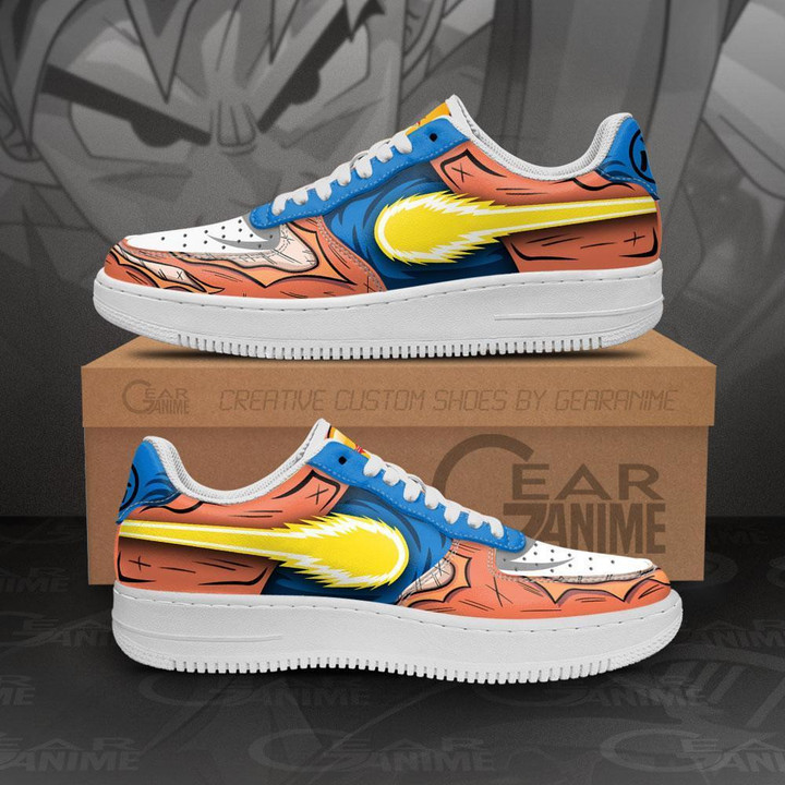 Goku Air Sneakers Custom Kamehameha Dragon Ball Anime Shoes - 1 - GearAnime