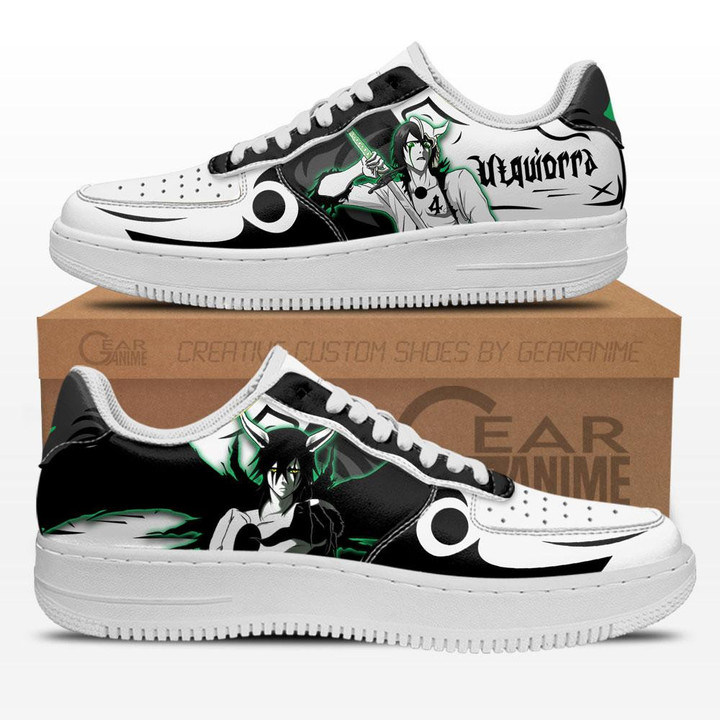 Bleach Ulquiorra Schiffer Air Sneakers Custom Anime Shoes - 1 - GearAnime