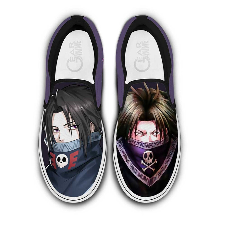 Feitan Slip On Sneakers Custom Anime Hunter x Hunter Shoes - 1 - GearAnime
