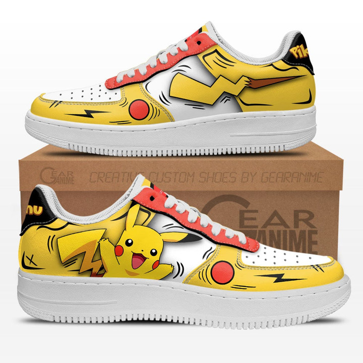 Pokemon Pikachu Air Sneakers Custom Anime Shoes - 1 - GearAnime