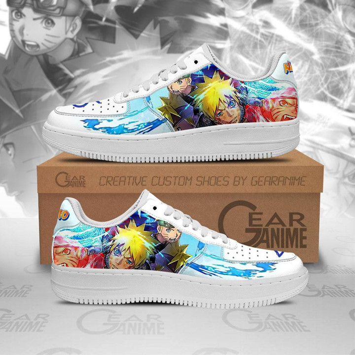 Power Air Sneakers Custom Anime Shoes - 1 - GearAnime