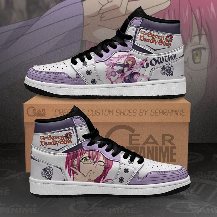 Gowther Sneakers Seven Deadly Sins Anime Shoes MN10 - 1 - GearAnime