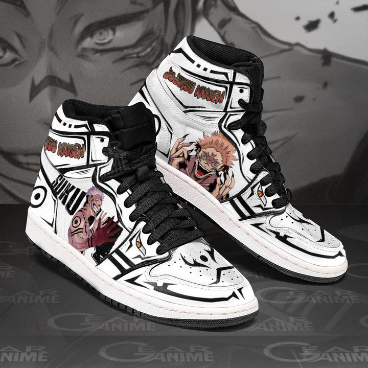 Sukuna Sneakers Custom Jujutsu Kaisen Anime Shoes - 1 - GearAnime