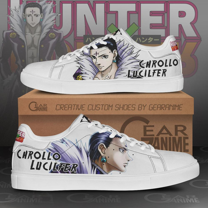 Chrollo Lucilfer Skate Shoes Hunter X Hunter Anime Shoes PN11 - 1 - GearAnime