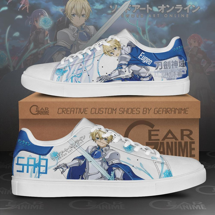 Eugeo Skate Shoes Sword Art Online Anime Shoes PN10 - 1 - GearAnime
