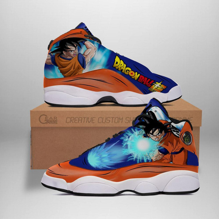 Goku Sneakers Kamehameha Custom Anime Dragon Ball Shoes - 1 - GearAnime