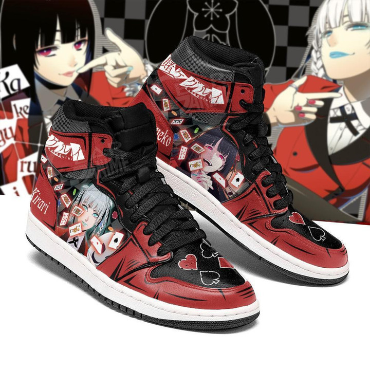 Yumeko Jabami Sneakers Custom Kakegurui Anime Shoes Fan Request - 1 - GearAnime