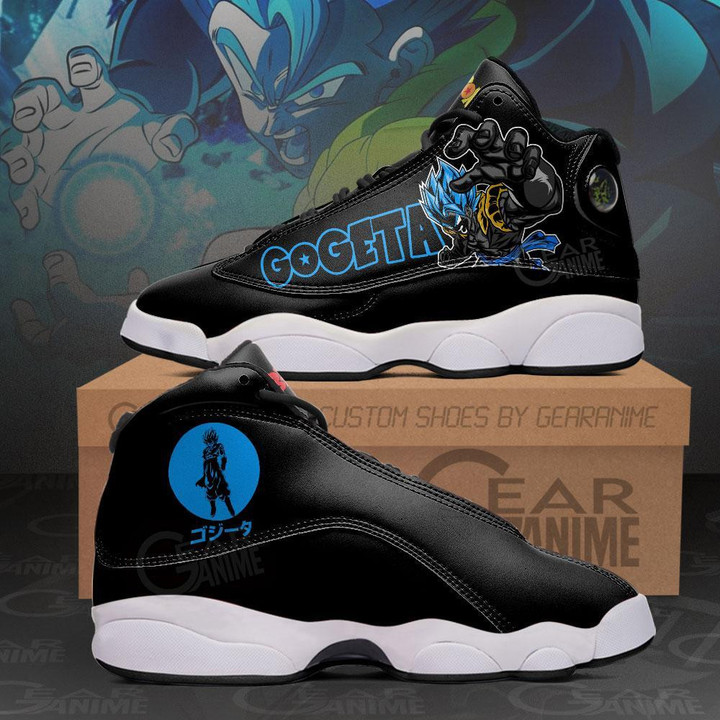 Gogeta Sneakers Custom Anime Dragon Ball Shoes - 1 - GearAnime