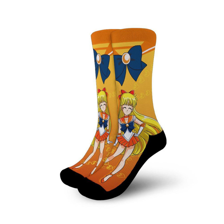 Sailor Venus Socks Sailor Moon Uniform Anime Socks - 1 - GearAnime