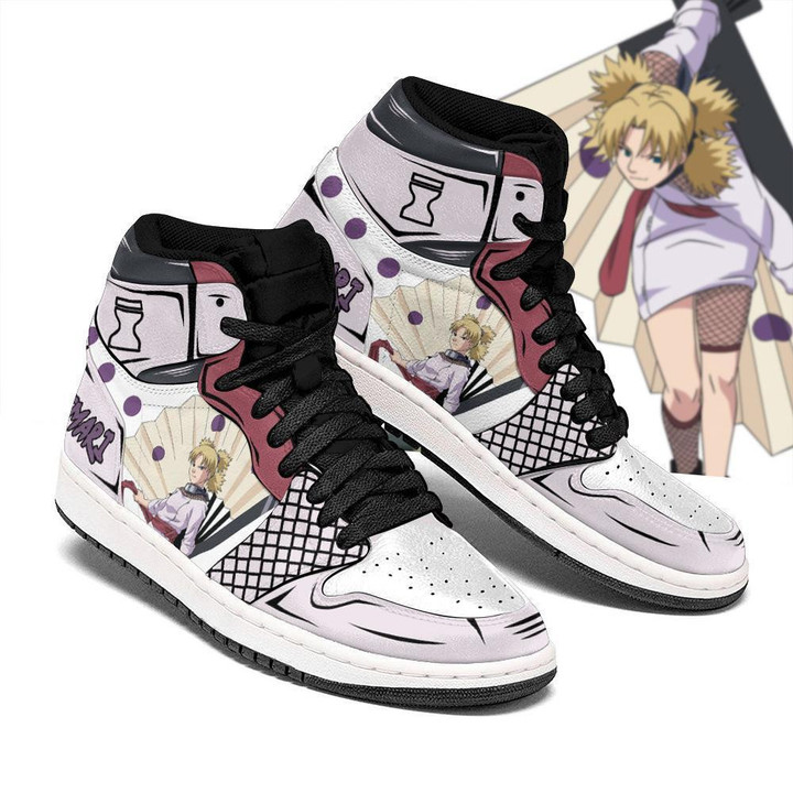 Temari Shoes Uniform Costume Boots Anime Sneakers - 1 - GearAnime