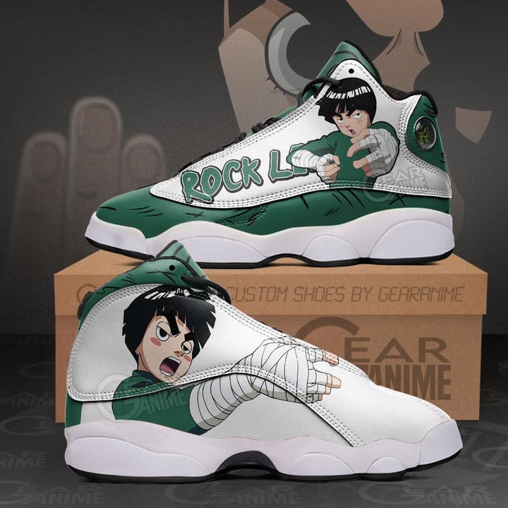 Rock Lee Sneakers Custom Anime Shoes - 1 - GearAnime