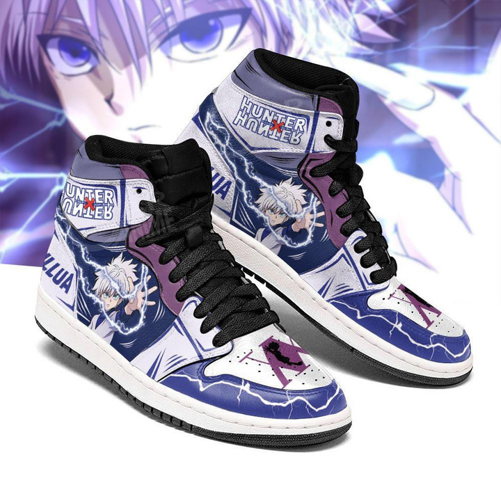 Killua Hunter X Hunter Sneakers Lightning HxH Anime Shoes - 1 - GearAnime