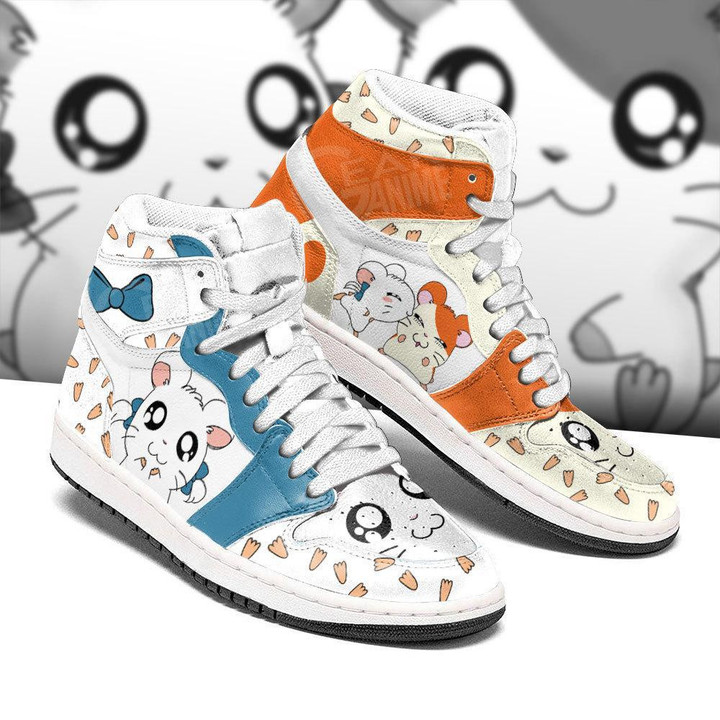 Hamtaro And Bijou Sneakers Custom Anime Hamato Shoes - 1 - GearAnime
