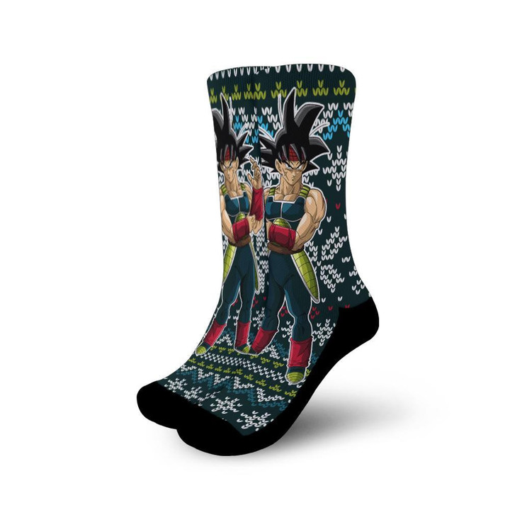 Bardock Socks Ugly Dragon Ball Anime Socks Gift Idea - 1 - GearAnime