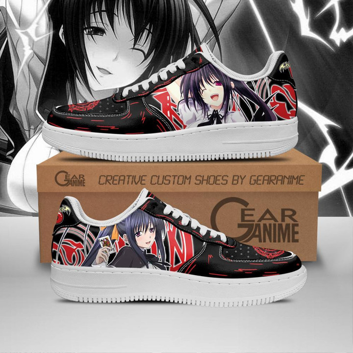 High School DxD Akeno Sneakers Custom Anime Shoes PT10 - 1 - GearAnime