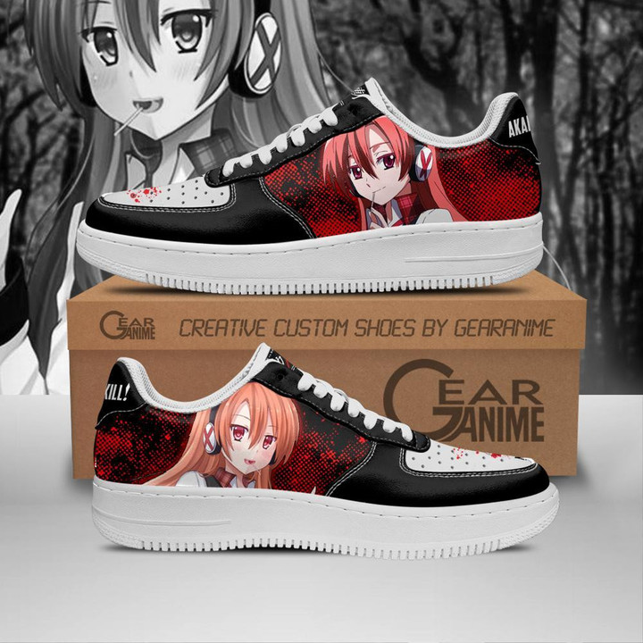 Akame Ga Kill Chelsea Air Shoes Custom Anime Sneakers PT11 - 1 - GearAnime