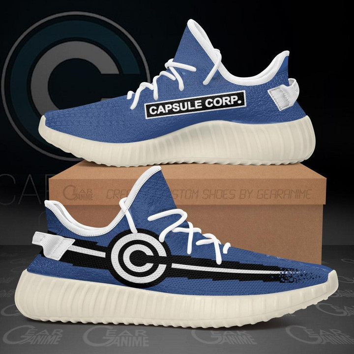 Capsule Corp Shoes Dragon Ball Custom Anime Sneakers TT10 - 1 - GearAnime