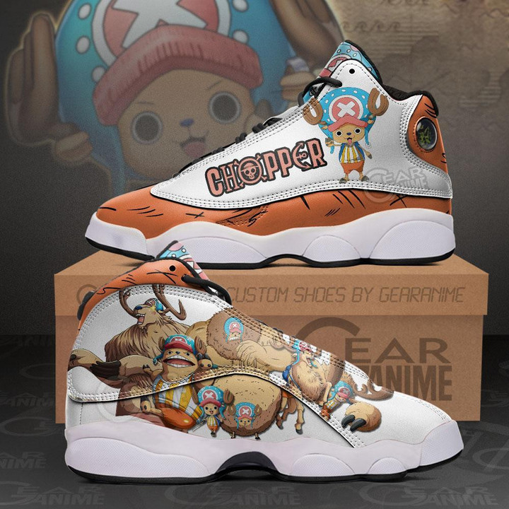 Tony Tony Chopper Sneakers Custom Anime One Piece Shoes Fan Gift Idea - 1 - GearAnime
