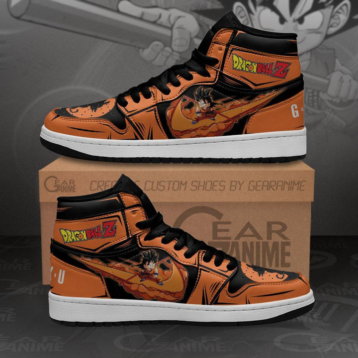 Goku Flying Nimbus Sneakers Kintoun Dragon Ball Custom Anime Shoes - 1 - GearAnime