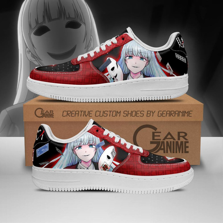 Ririka Momobami Sneakers Kakegurui Anime Shoes PT10 - 1 - GearAnime