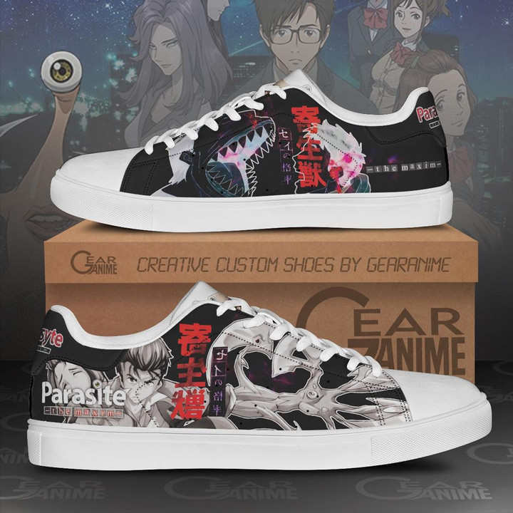 Parasyte Skate Shoes Horror Anime Sneakers PN10 - 1 - GearAnime