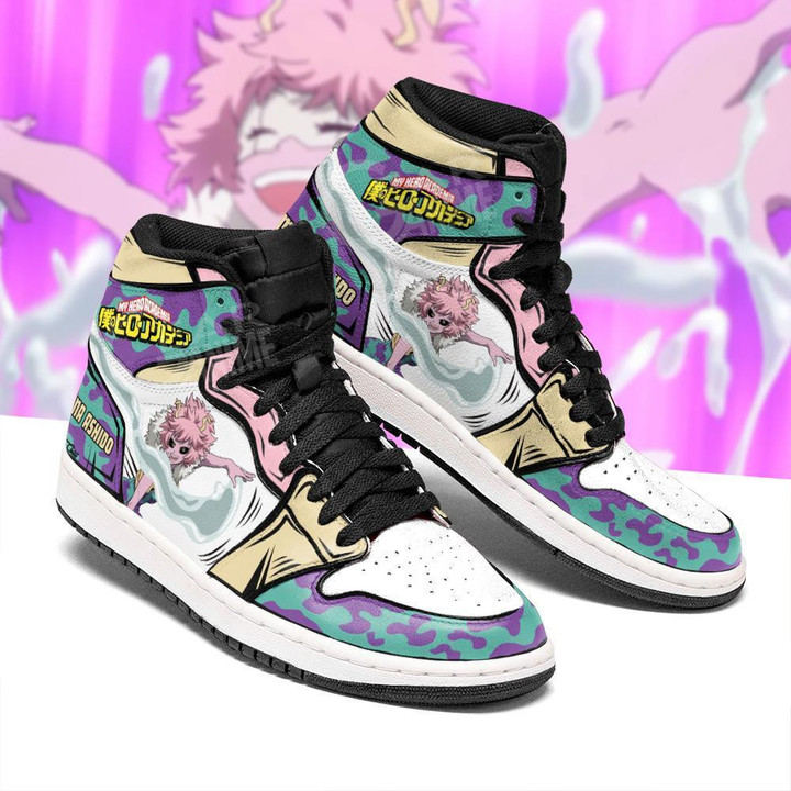 Mina Ashido Sneakers Pinky My Hero Academia Sneakers - 1 - GearAnime
