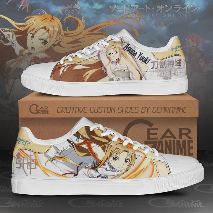 Asuna Skate Shoes Sword Art Online Anime Shoes PN10 - 1 - GearAnime