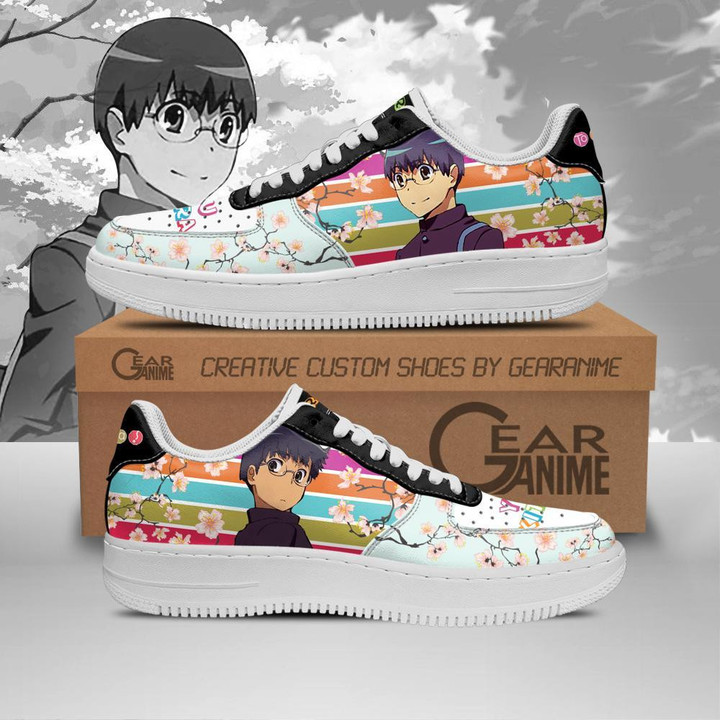 Yusaku Kitamura Shoes Toradora Custom Anime Sneakers PT10 - 1 - GearAnime