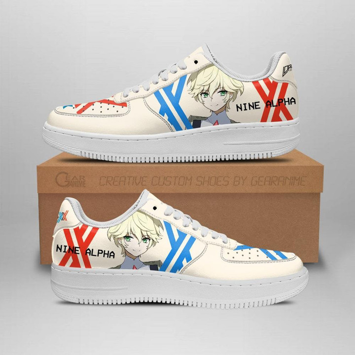 Darling In The Franxx Shoes 9'a Nine Alpha Sneakers Anime Shoes - 1 - GearAnime