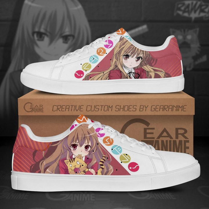 Toradora Taiga Aisaka Skate Shoes Custom Anime Shoes - 1 - GearAnime